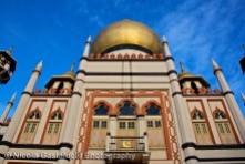Sultan Mosque in historic Kampong Glam is the focal point for Singapore’s Muslim community.