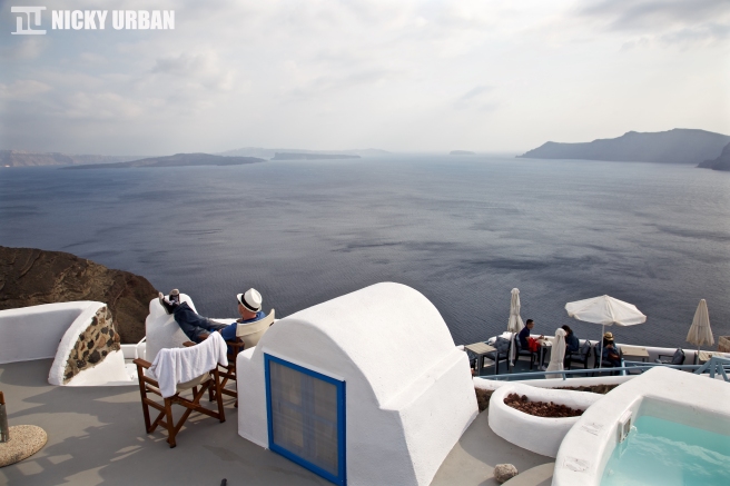 Perfect relaxing vacation at Oia, Santorini